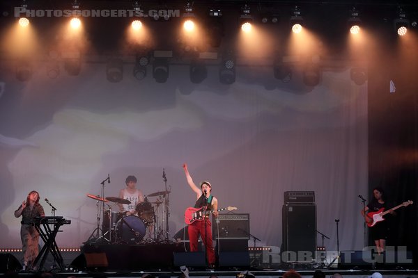 PORRIDGE RADIO - 2023-05-28 - ANGERS - Le Chabada - Scene Elevation - Dana Margolin - Georgie Stott - Sam Yardley